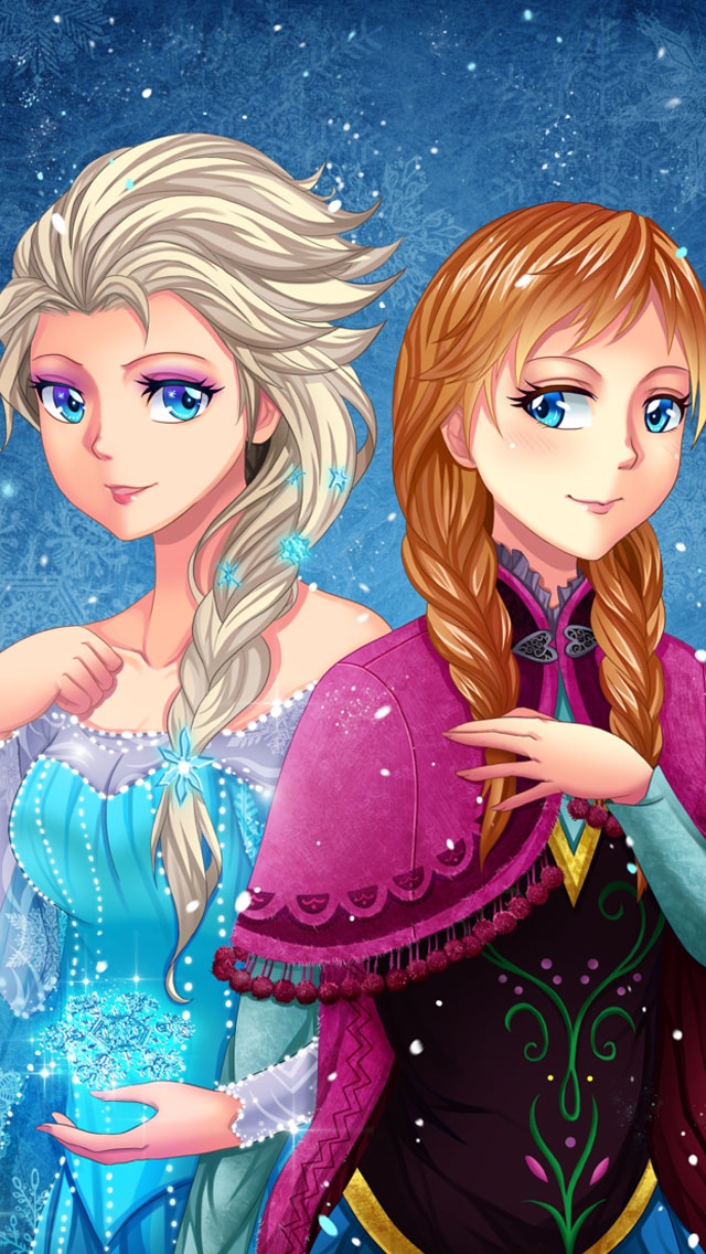 Frozen Elsa And Ana Wallpaper