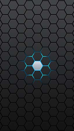 Hexagonal Pattern Wallpaper