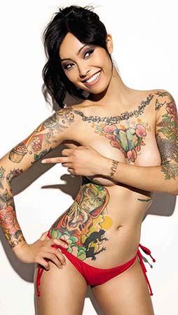 Tattoo Girl Wallpaper