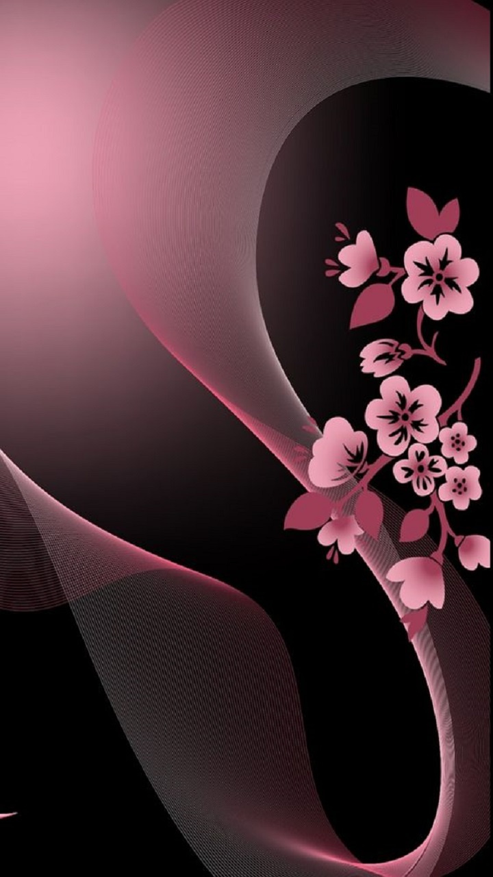 Flowers Pink Wallpaper